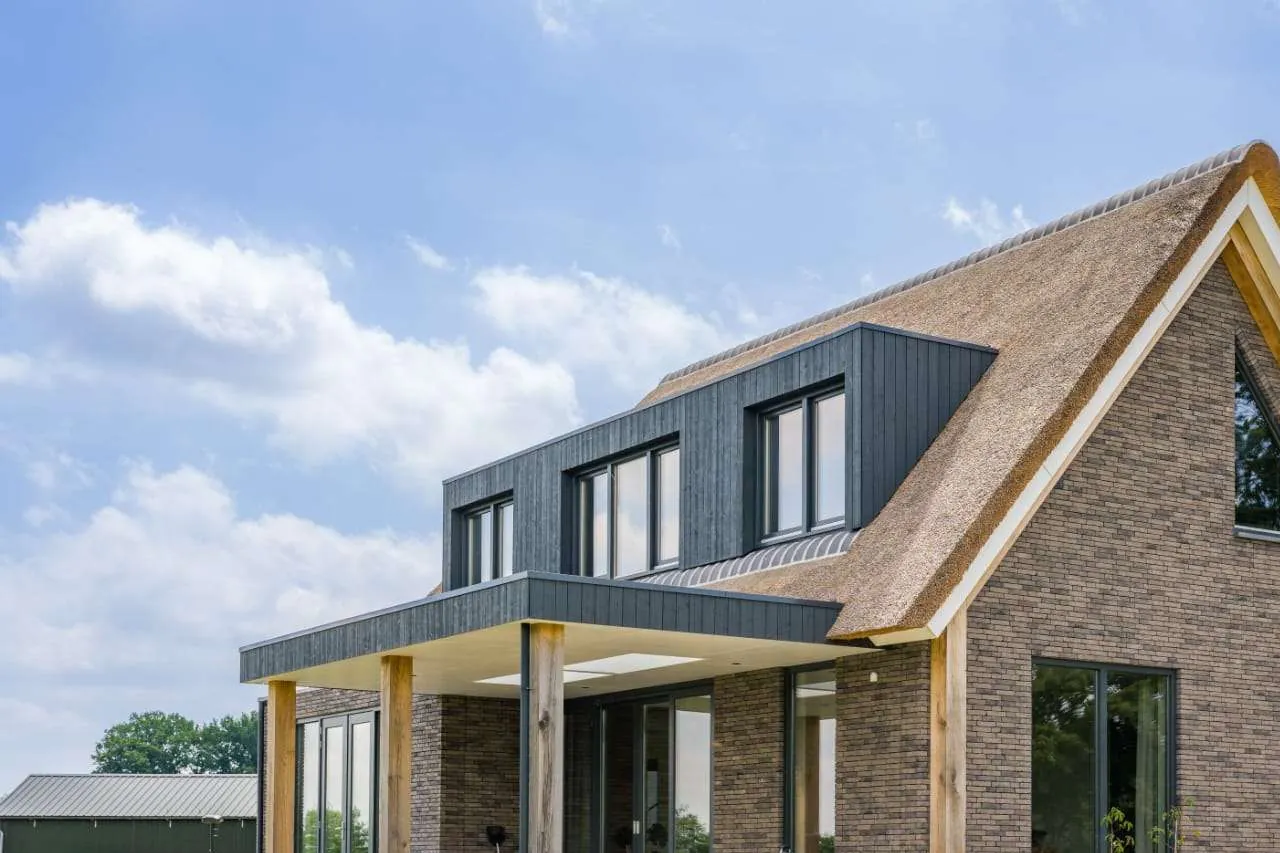 Groot nieuwbouw huis