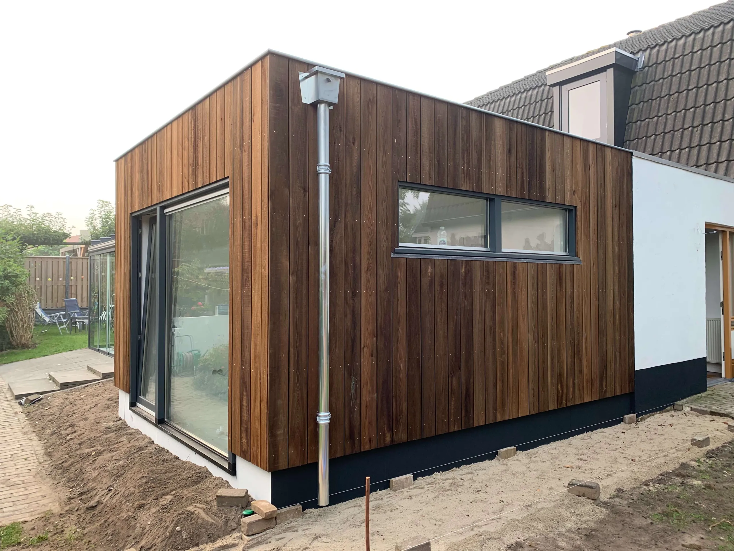 Nieuwe aanbouw