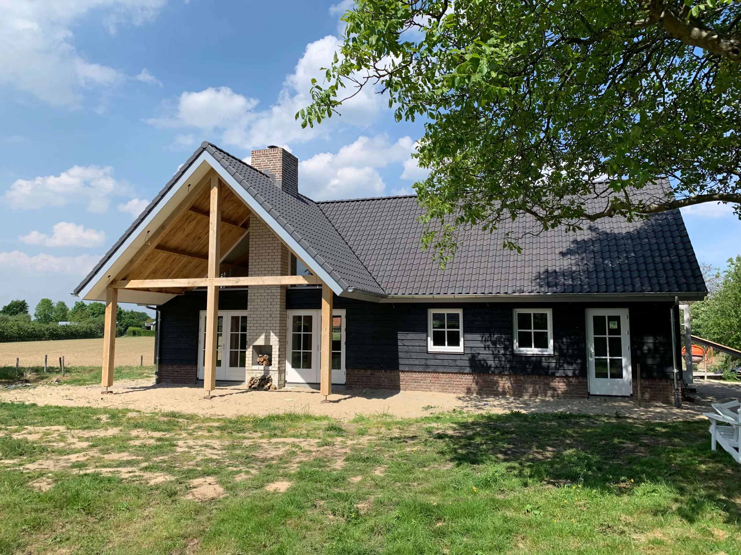 Nieuwbouw huis groot
